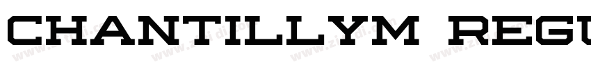 ChantillyM Regular字体转换